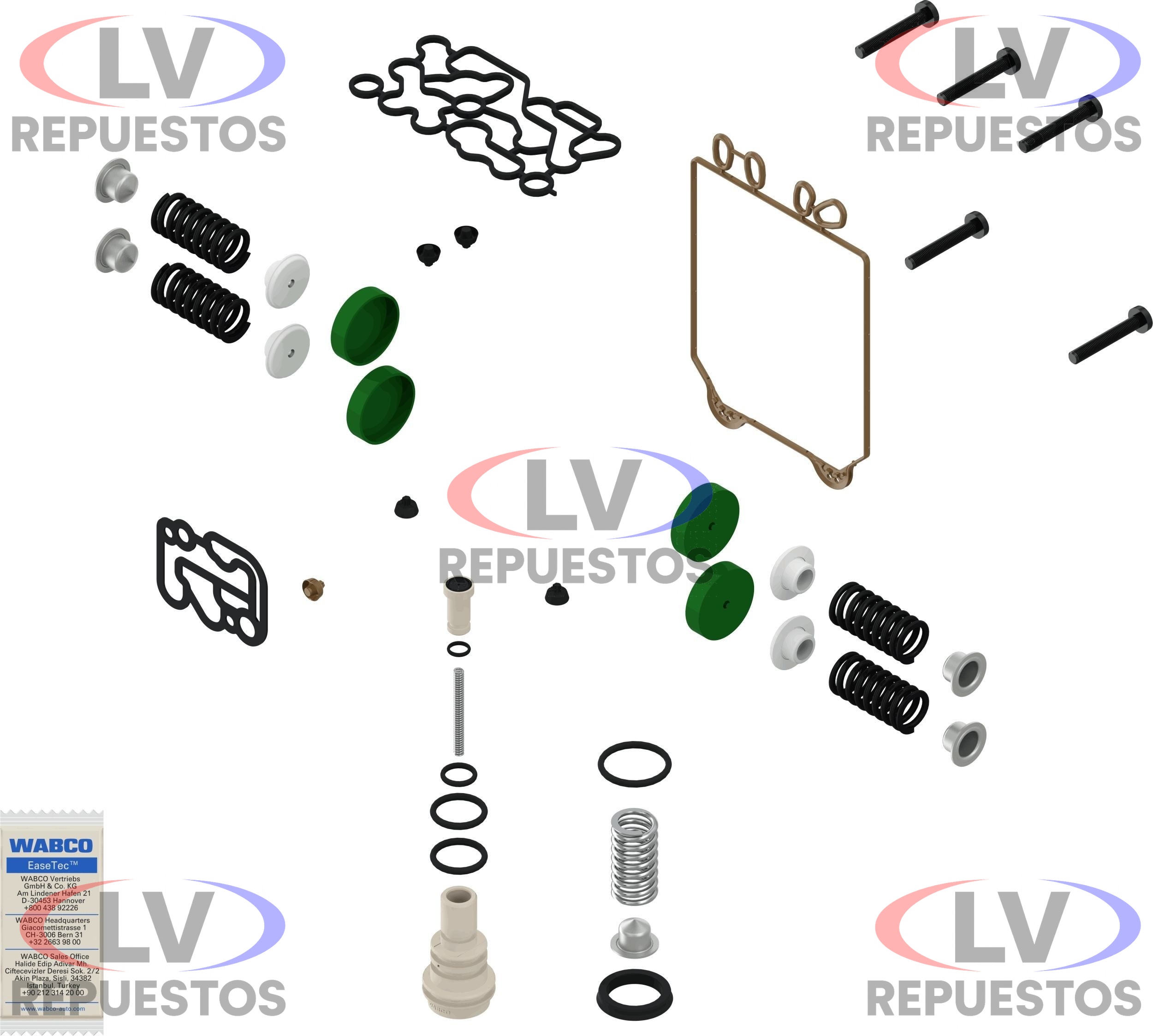 REPARO DE VALVULA APU S5 WABCO