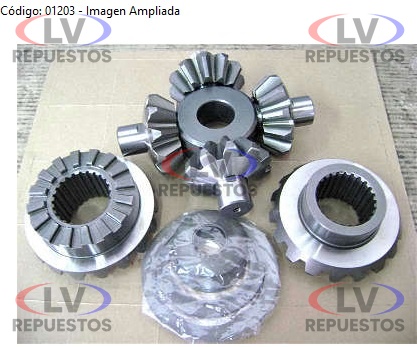 KIT REPARO OLLA DIFERENCIAL C/ BLOQUEO R770/780 S3/S4 MOTO PECAS