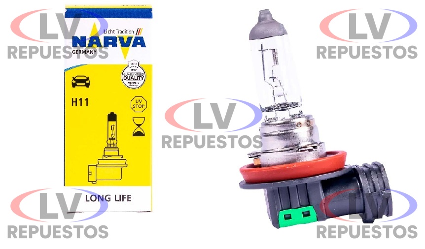 FOCO 12V 55W H11 BUSCA HUELLA NARVA