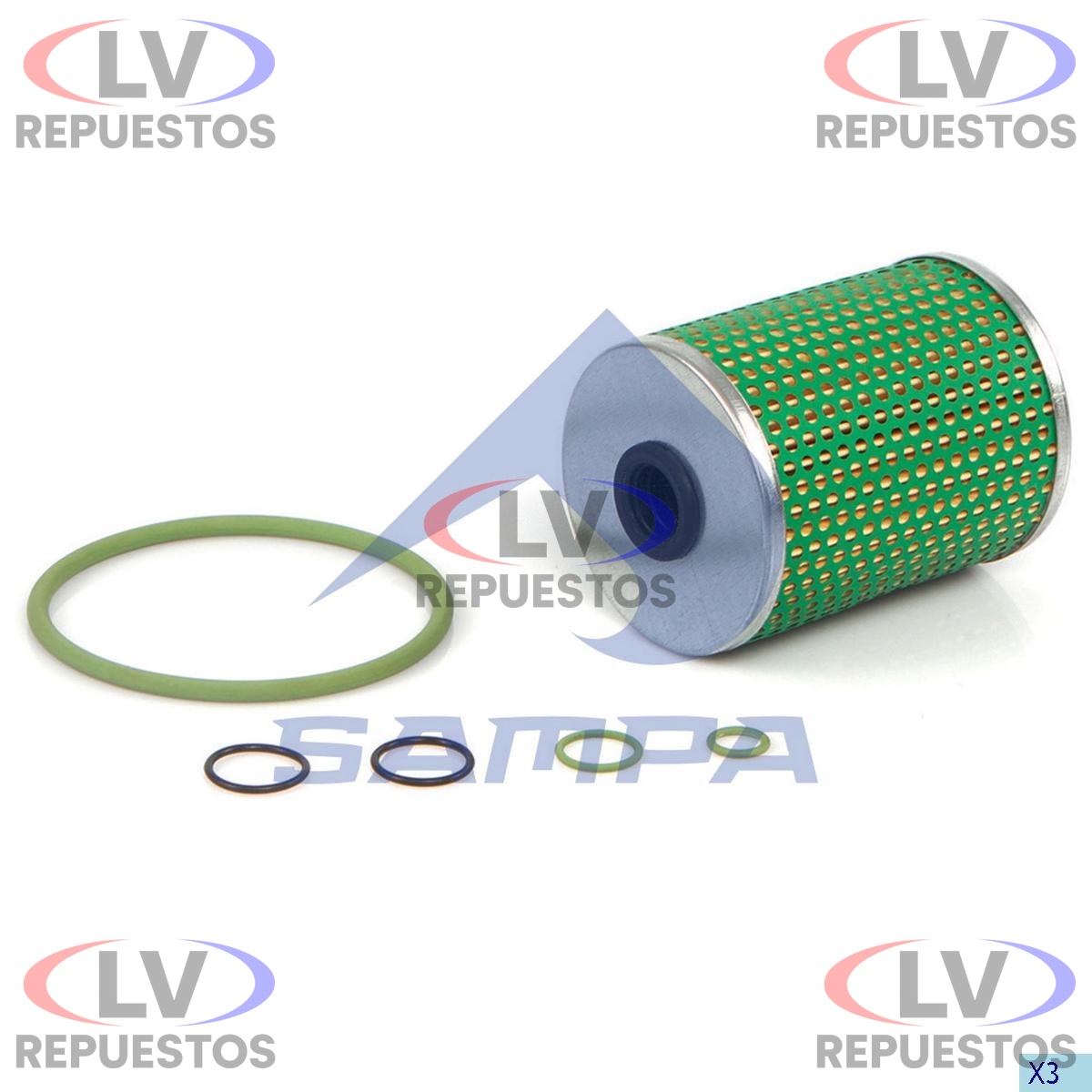 FILTRO DE ACEITE RETARDER SC S4/S5 SAMPA