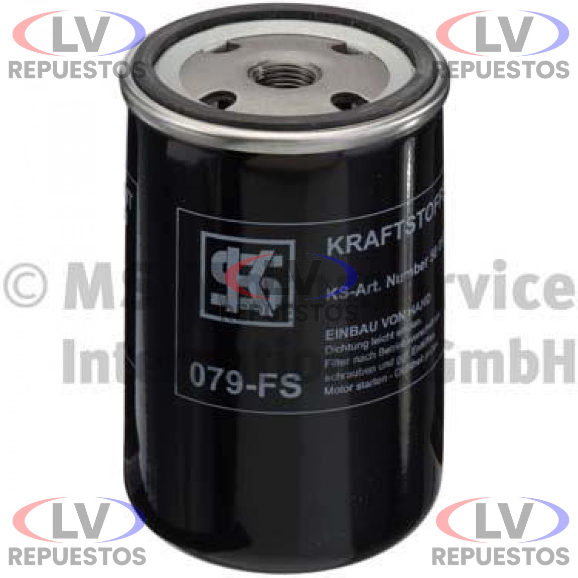 FILTRO DE COMBUSTIBLE 4 AGUJEROS SC-112/113 KS