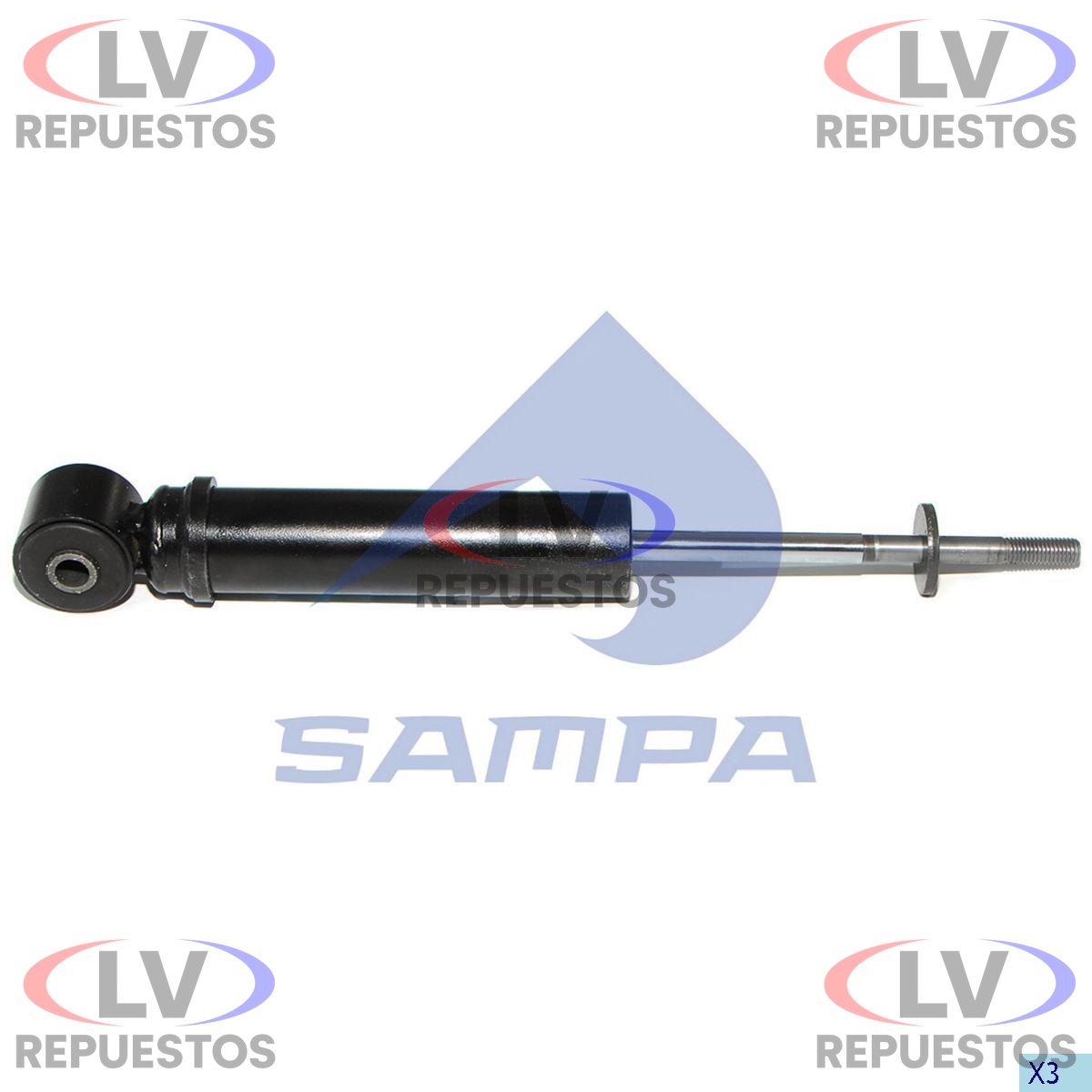 AMORTIGUADOR CABINA TR S4/S5 P/R SAMPA