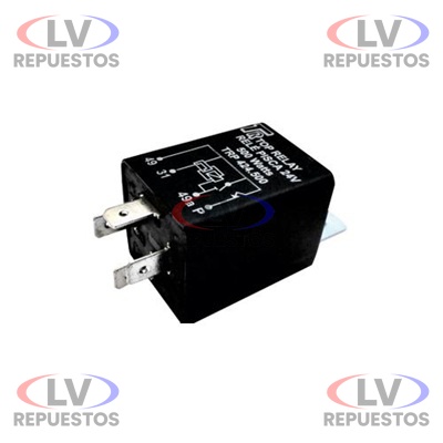 RELAY SE�ALERO 24V DE 4 PATITA TOP RELAY