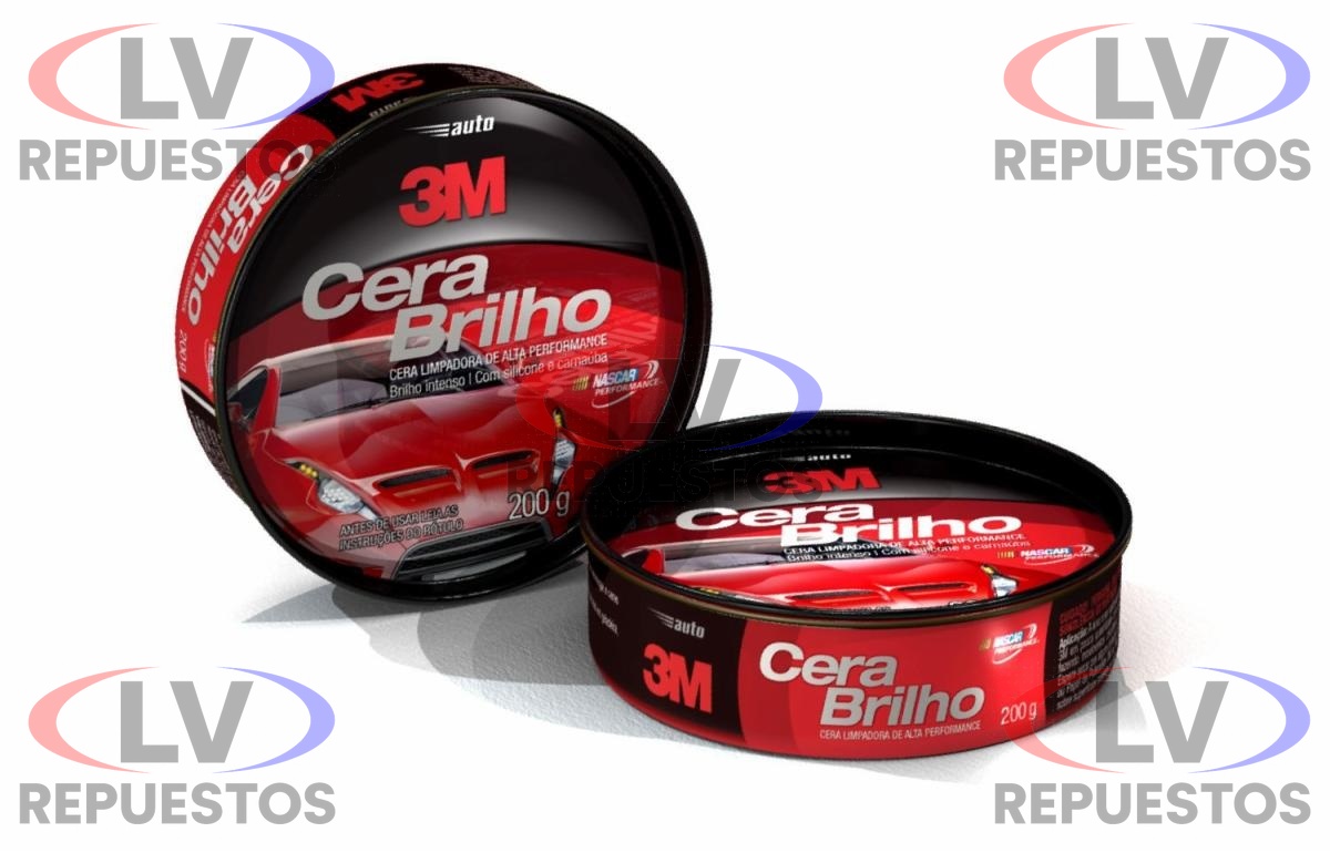 CERA EN PASTA BRILHO 3M 200G