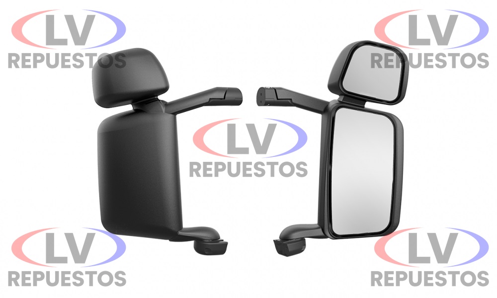 ESPEJO RETROVISOR LD S/ DESEM. C/ AUX. MANUAL BRAZO NYLON S4/S5 BEPO
