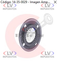 DESLIZANTE SINCRONIZADOR REDUCTORA GR860/871/871 CINPAL